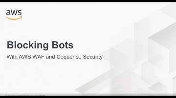 Better Together: Automated Bot Protection with AWS and Cequence Security