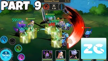 Tactics Squad Dungeon Heroes Android IOS Walkthrough Part 9 Lake Fontane Gameplay HD