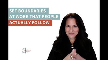Set Boundaries at Work That People Actually Follow