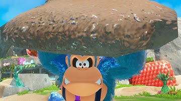 Donkey Kong Bananza Emerald Rush DLC - 100% Walkthrough Part 45 Gameplay - Resort Layer Difficulty 1