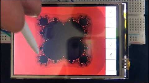 Mandelbrot and Julia sets on ESP32