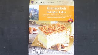 What is German Bee Sting Cake Reviewing Aldi's Deutsche Kuche Bienenstich Cakes; Bee Sting Cakes!