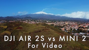 DJI Mini 2 vs Air 2S footage