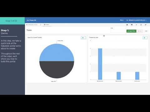 How to create a helpdesk portal (Step 1): Demo