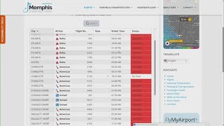 Memphis sees flight cancellations as winter storm hits the Mid-South