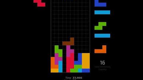 33.877 40L Tetris (jstris) ((cringe finish, again))