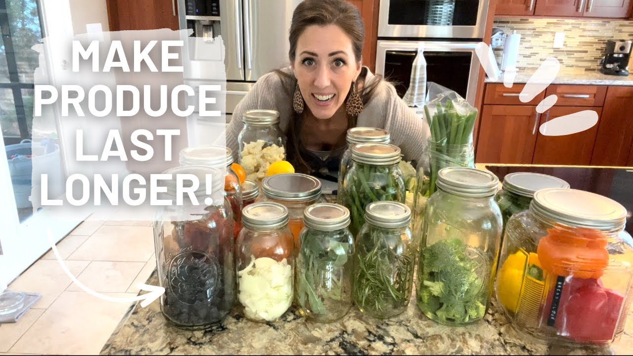 Produce Make Make Produce Last Longer & Reduce waste || tips and tricks - YouTube