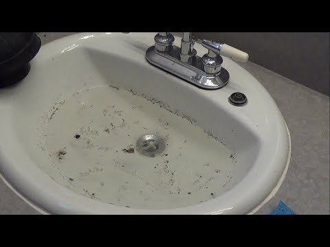 How to Unclog a Bathroom Sink - Hana's Happy Home