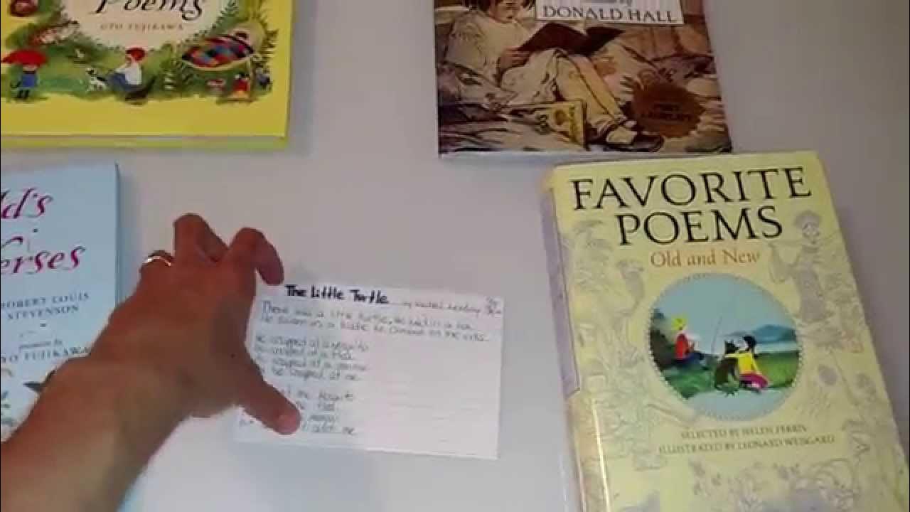 Teach Children To Memorize Poetry