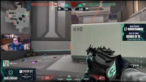 Shroud reacts to 6th overtime in TSM Vs ABOX