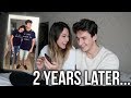 REACTING TO OUR FIRST PHOTOS TOGETHER! (LONG DISTANCE RELATIONSHIP)