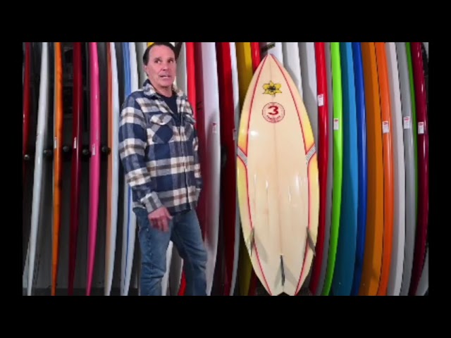 Classic Board Profile of an early 1980s Nectar - Simon Anderson