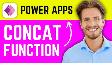How to use CONCAT function in Power Apps (2024) - In 1 minute!