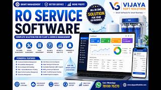 RO Service Software - Vijaya Soft Solution screenshot 5
