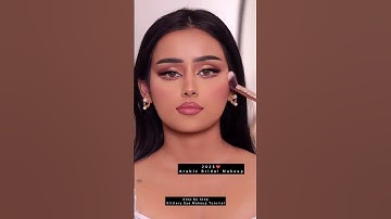 Arabic Bridal Makeup Tutorial 🔥💯🤩 #shorts #makeup #makeuptutorial #learningwithnk #viral