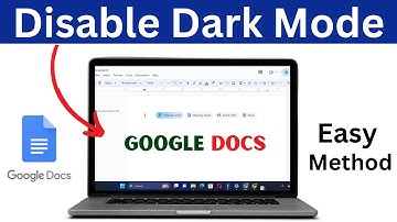 how to turn off dark mode on google docs | how to disable dark mode in google docs