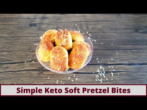 Quick And Easy Keto Parmesan Soft Pretzel Bites (Nut Free and Gluten Free)