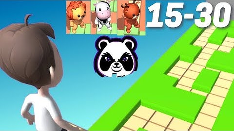 Stacky Dash All Skins Gameplay Walkthrough Level 15-30 iOS Android Hack High Score Record Tutorial