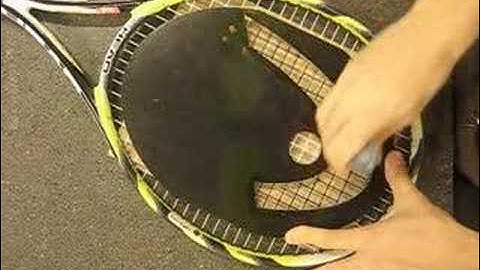 How to Stencil a Tennis Racquet