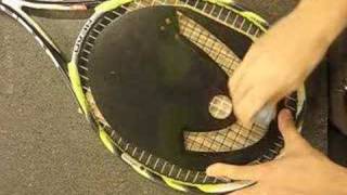 Racket Stencil Tourna Horse Shoe Tennis Racquet 