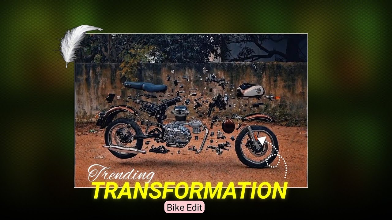 Trending Key Into Bike Transformation Tutorial | AI Bike Video Editing