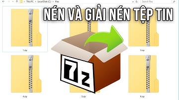Hướng dẫn nén và giải nén tệp tin với 7zip mới nhất 2019