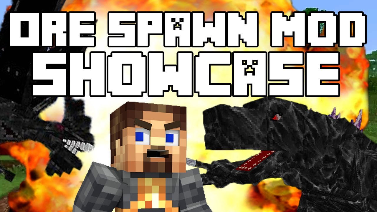 Minecraft Mod Showcase: Ore Spawn Mod. (Crazy Random awesome stuff ...