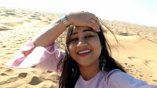 Dubai Travel Vlog |3rd Birthday Celebration | Aquarium, Burj Khalifa,Desert Safari tour | In Hindi