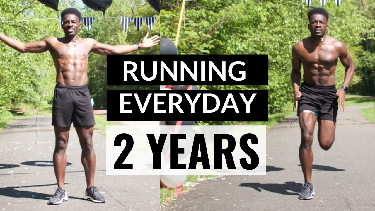 I ran every day for two years!  running every day update 