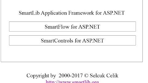 SmartLib Application Development Framework and BPM Workflow