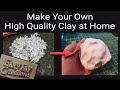 How to make paper clay (high quality)