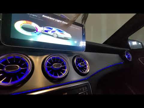 2015 Mercedes CLA250 Ambient Lights Installation