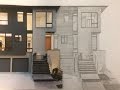 from Garage Entrance to a Modern House using only IKEA pencil from Garage Entrance to a Modern House using only IKEA pencil