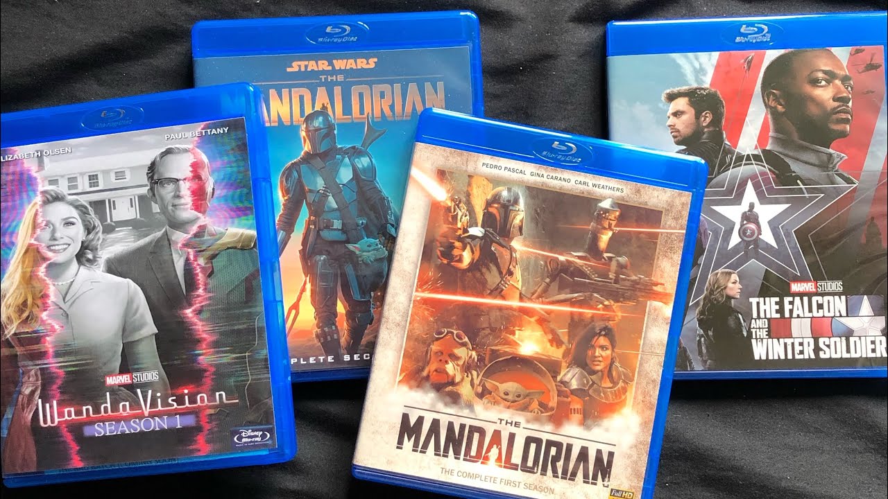 Mandalorian , Wandavision , Falcon & Winter Soldier Blu-ray dvd - A 'Grey '  discussion. 