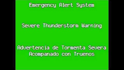 Severe Thunderstorm Warning:  Florida