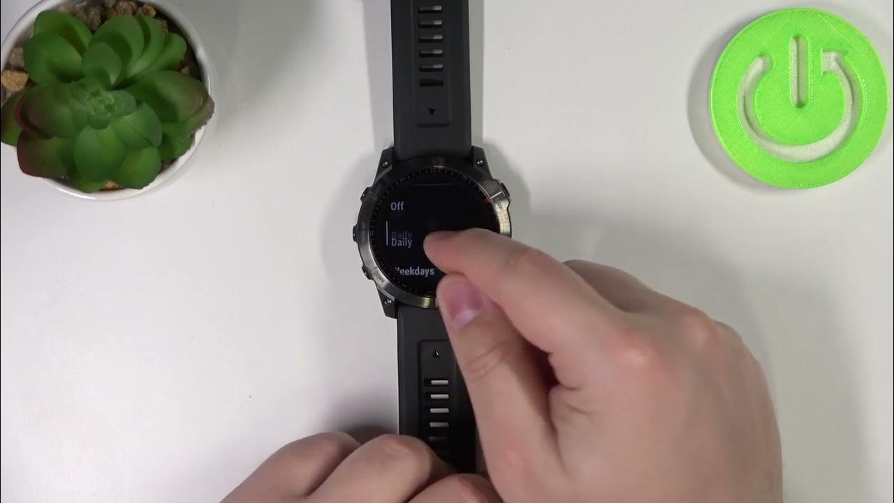 How to Set Up Alarm Clock in Garmin Fenix 7x Find Alarm Clock Options