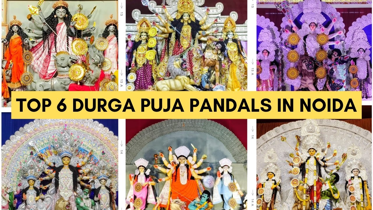 Durga Puja 2025 | Must Visit Top 6 Pandals of Noida