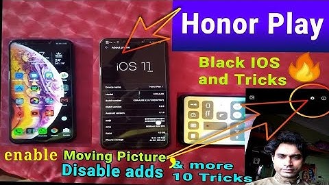 HonorPlay 10 hidden tricks | honor play night mode | Honor Play dark mode and Control center.