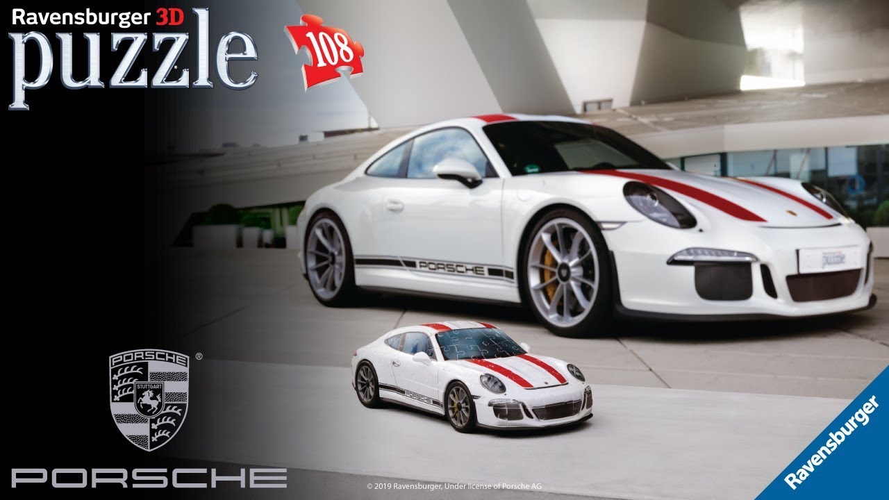 3D Puzzles - 108 pc Porsche 911 R by 