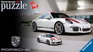 3d Puzzles 108 Pc Porsche 911 R By Ravensburger Youtube