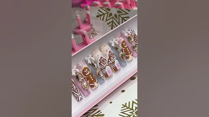 #gingerbread #naildesign #christmas #christmasnails #nailart #shortsfeed #shortvideos #shorts