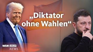 Thumbnail for Trump beschuldigt Selenskyj: So reagieren Europa und Kiew | WDR Aktuelle Stunde