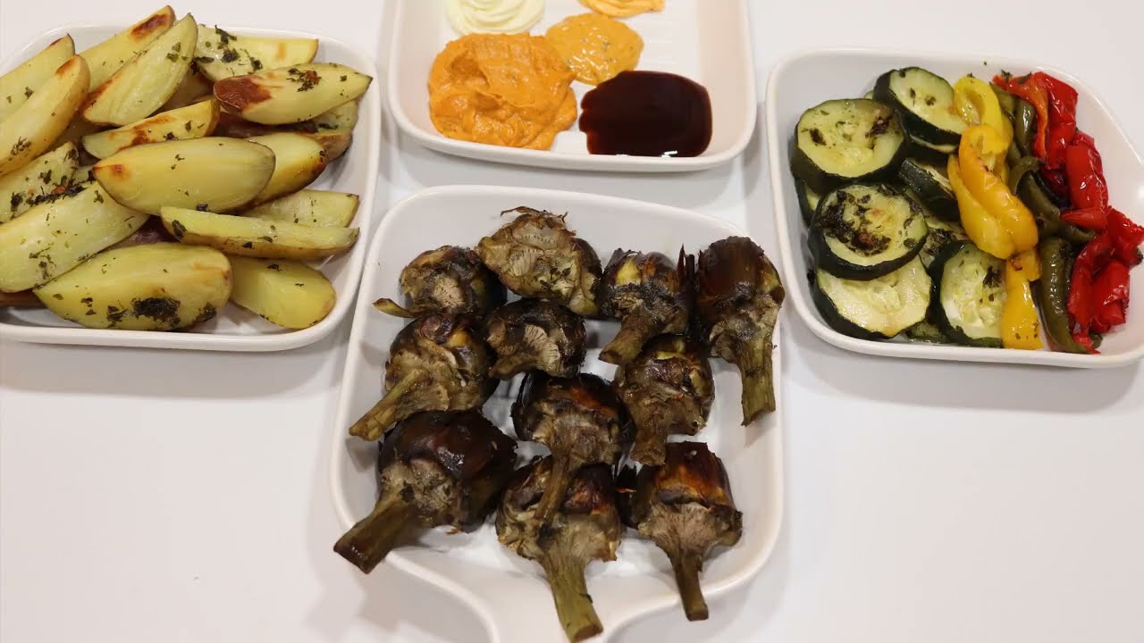 ALCACHOFAS AL HORNO,  VERDURA DE TEMPORADA!! RECETA FÁCIL!!