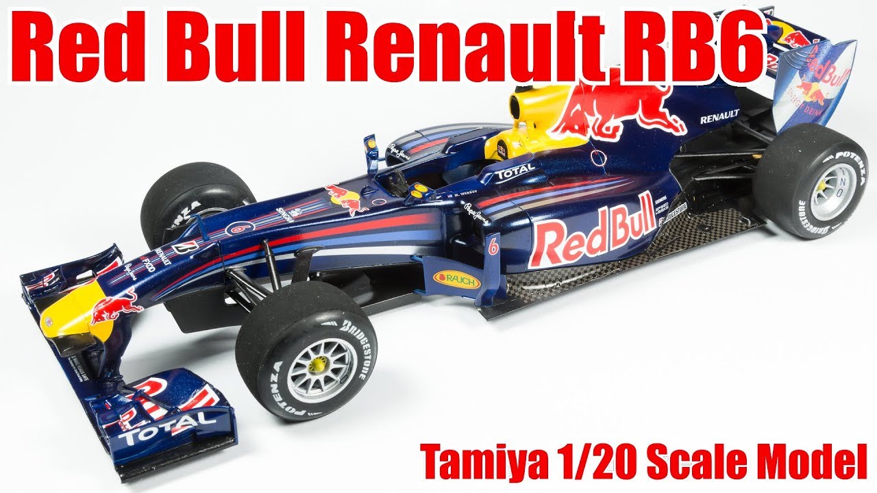 Red Bull Racing Formula 1 car (Tamiya 1/20 scale model) -