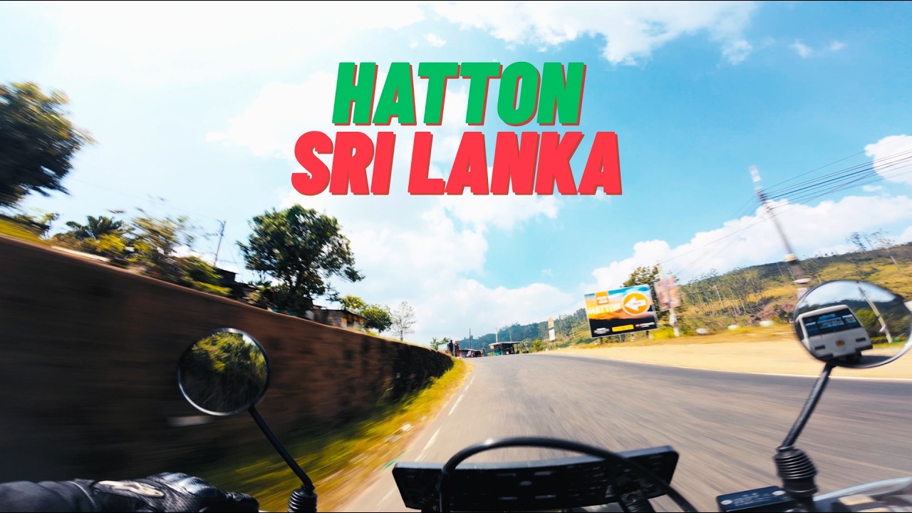 HATTON SRI LANKA PART 01 | XR250 POV RIDE | CINEMATIC VIDEO 4K