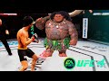 UFC4 Bruce Lee vs Moana Moui (EA UFC 4)