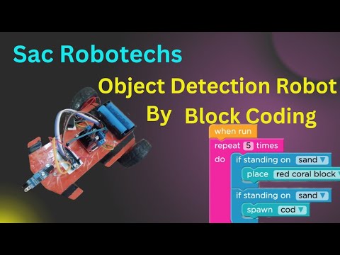 Object Detection Robot | Block coding robot - YouTube