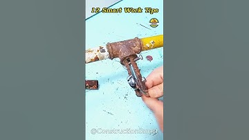 12 smart work tips #alltools #tools4life #smartwork #workingtrick #tools #DIY