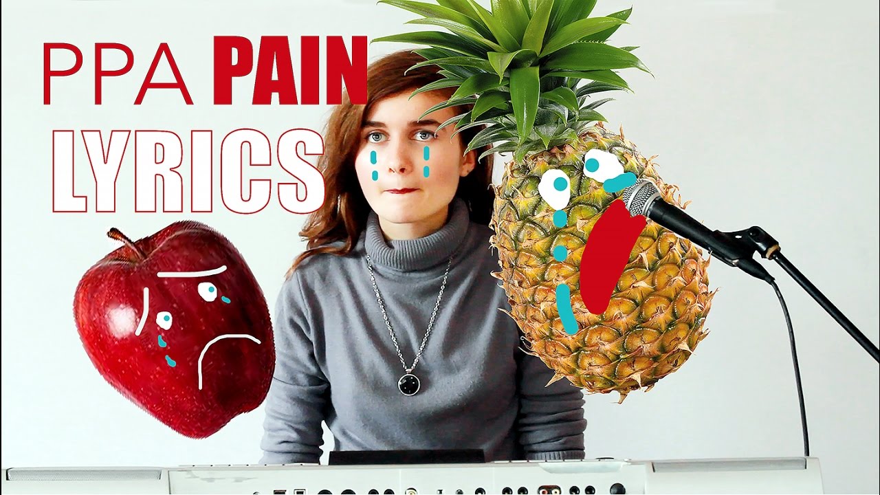 🍎Pen 🍍Pineapple Apple PAIN cover with LYRICS YouTube