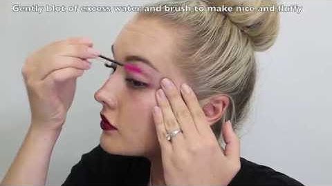 Sydney Eyelash Extension Video - Make up removal and cleaning lashes